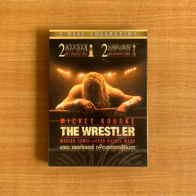 DVD : The Wrestler (2008) (2 disc) เพื่อเธอขอสู้ยิบตา [มือ 1 ปกสวม] Mickey Rourke / ดีวีดี หนัง แผ่น