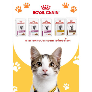 royal canin อาหารแมวประกอบการรักษาโรค ขนาด 85 กรัม (1 ซอง)