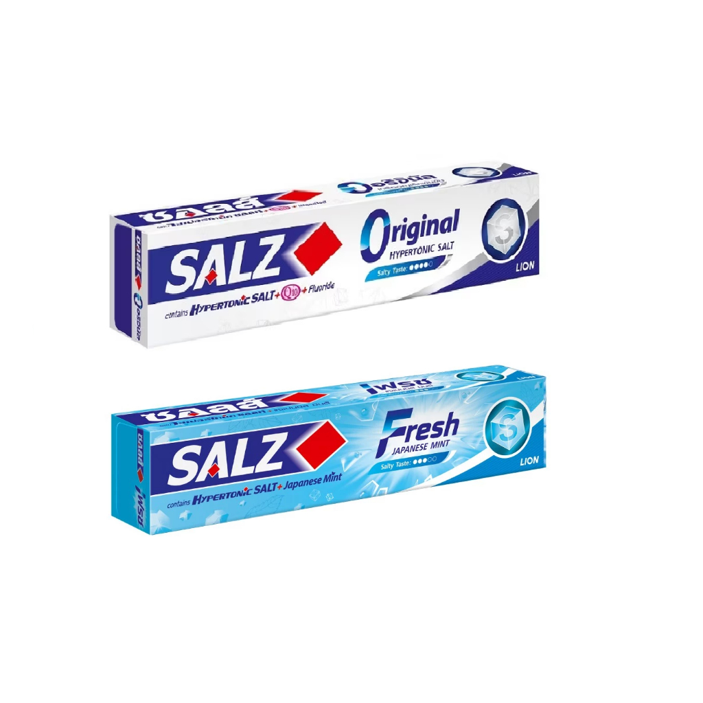 SALZ ยาสีฟัน สูตรเกลือ ซอลส์ 140กรัม