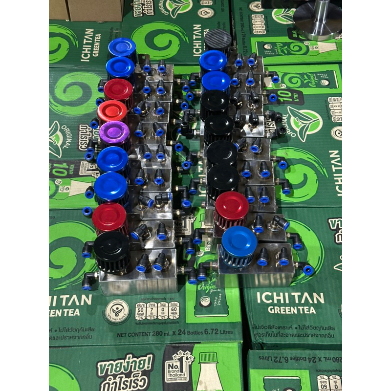 ถังดักไอ ใส่ได้ทุกรุ่น ราคาถูกๆรอยเชื่อมสวยๆ แถมสาย4เส้น เอาไปใส่ได้เลยครัย