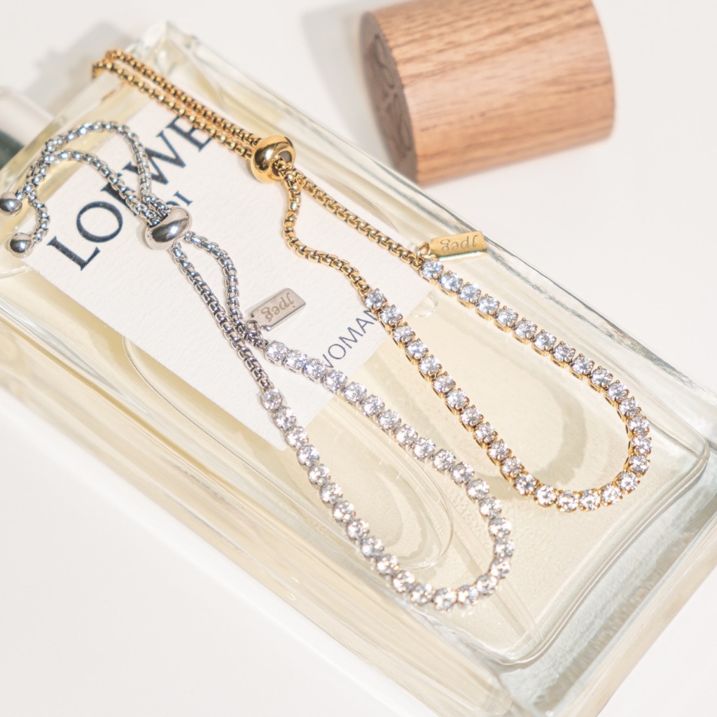 JPEG Tennis Bracelet (Stainless Steel)