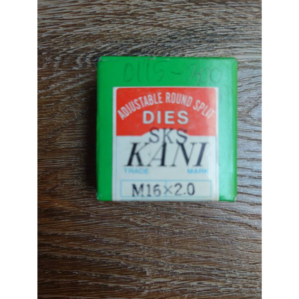 KANI ลูกต๊าปกลม 16x2.0 ขนาด 1.1/2" ไดต๊าป ลูกดาย ต๊าป MADE IN JAPAN ต๊าปตัวเมีย