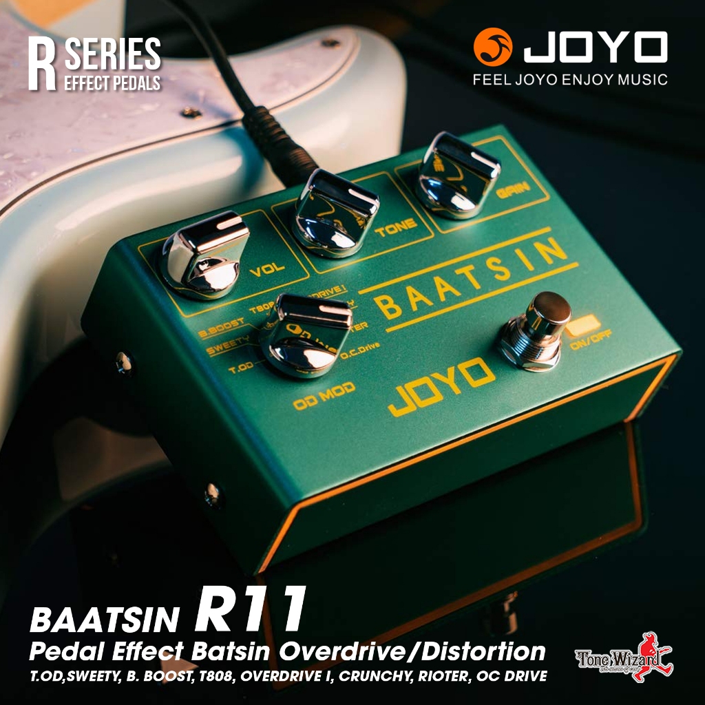JOYO เอฟเฟค Pedal Effect Batsin 8in1 OD/DS R11(3000)