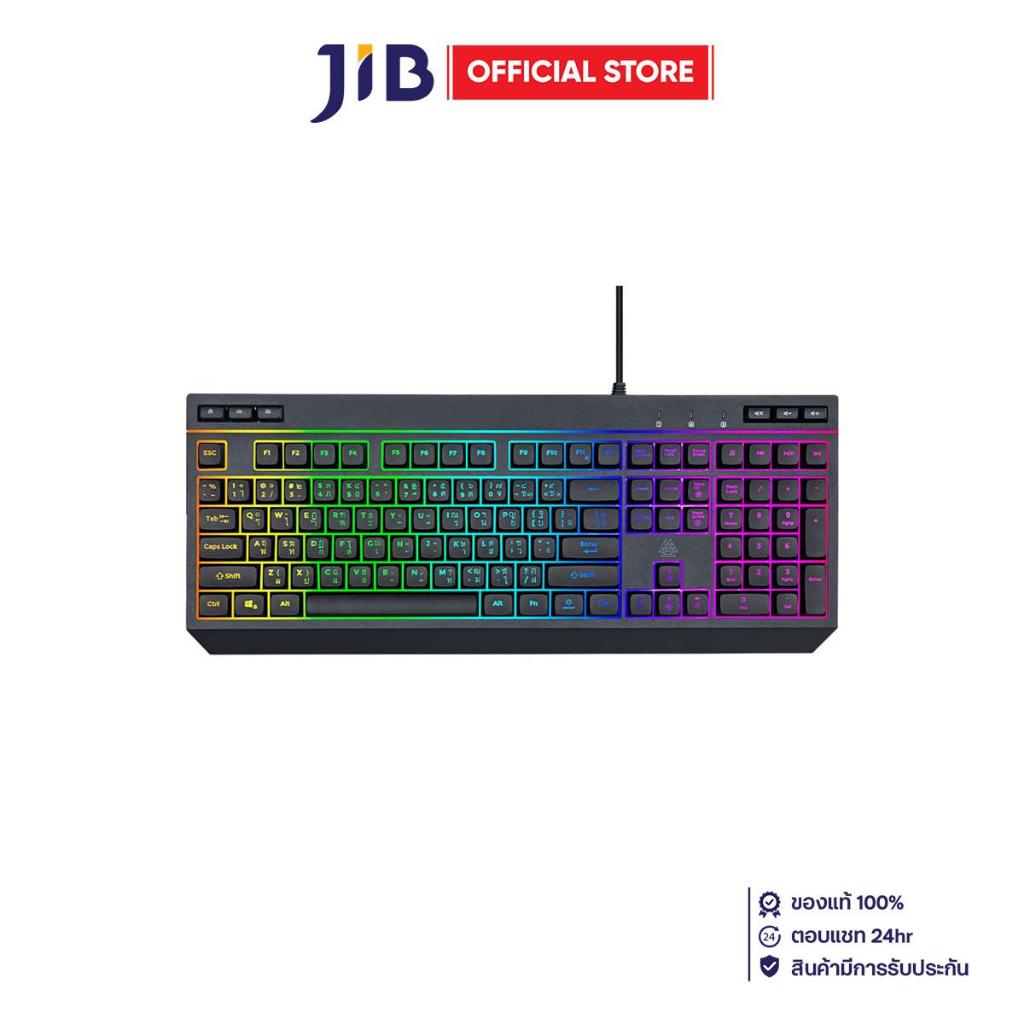 KEYBOARD (คีย์บอร์ด) EGA TYPE-K8 USB (BLACK)