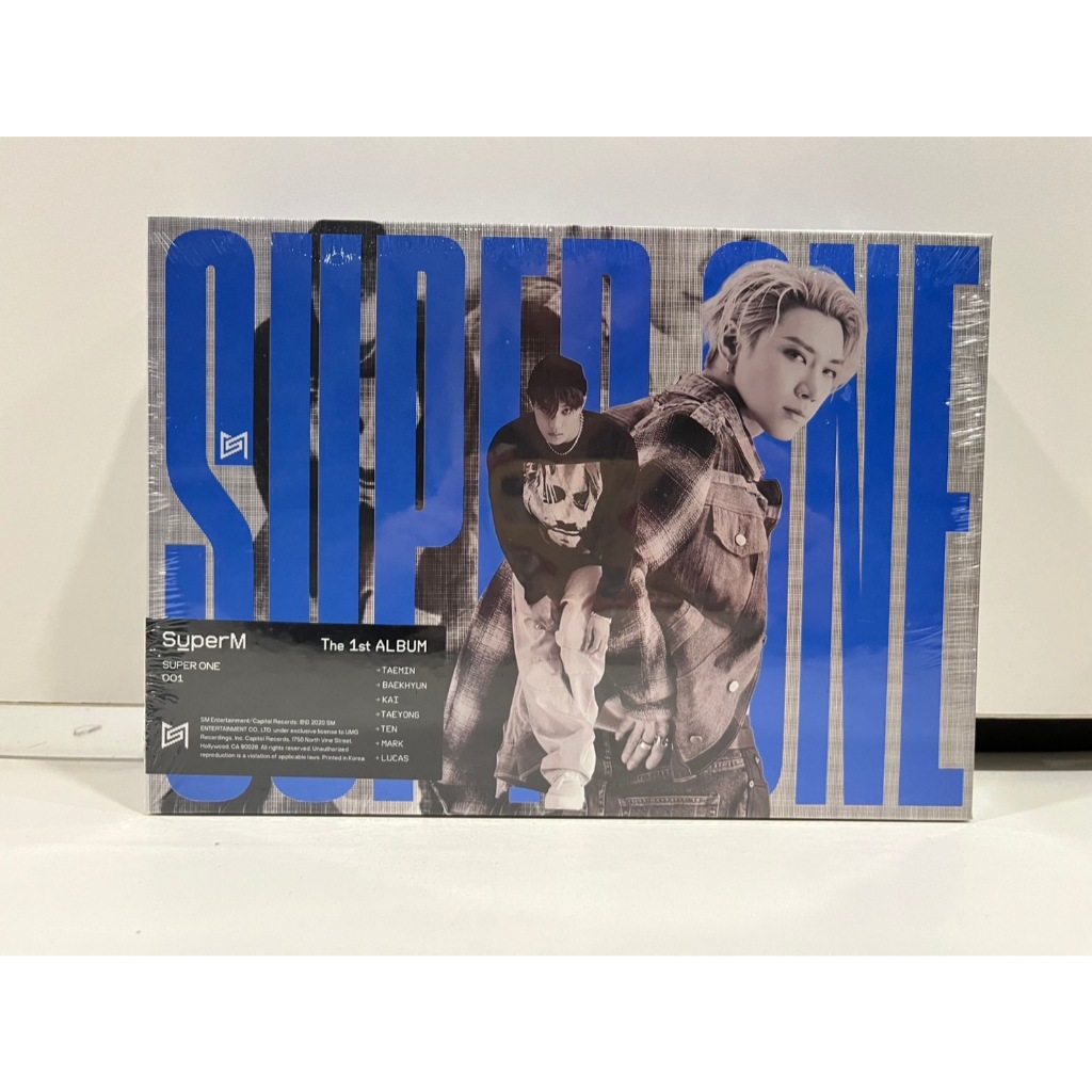 1 CD MUSIC ซีดีเพลงเกาหลี SuperM CD - Super One: 1st Album (Unit C Ver. - Kai & Ten) (CM08)