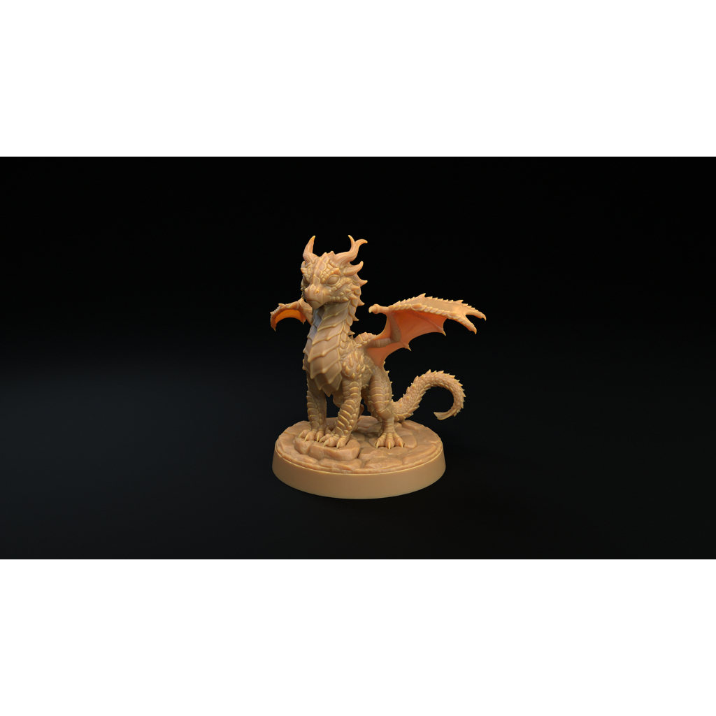 Dragon Wyrmling - โมเดลสำหรับ DnD miniature [Made to order ส่งพัสดุภายใน 1-3 วัน]