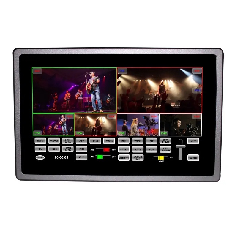 DeviceWell HDS8107 4-CH HD Video Switcher (รับประกัน 1ปี)