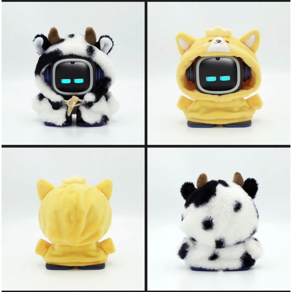 ชุดเสื้อผ้า EMO AI Desktop Pet สำหรับหุ่นยนต์ EMO Living (เฉพาะชุด)