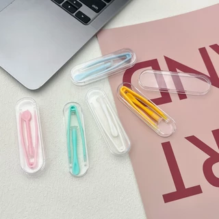 พร้อมส่ง ที่คีบคอนแทคเลนส์ แบบใส พร้อมจุ๊บ-em