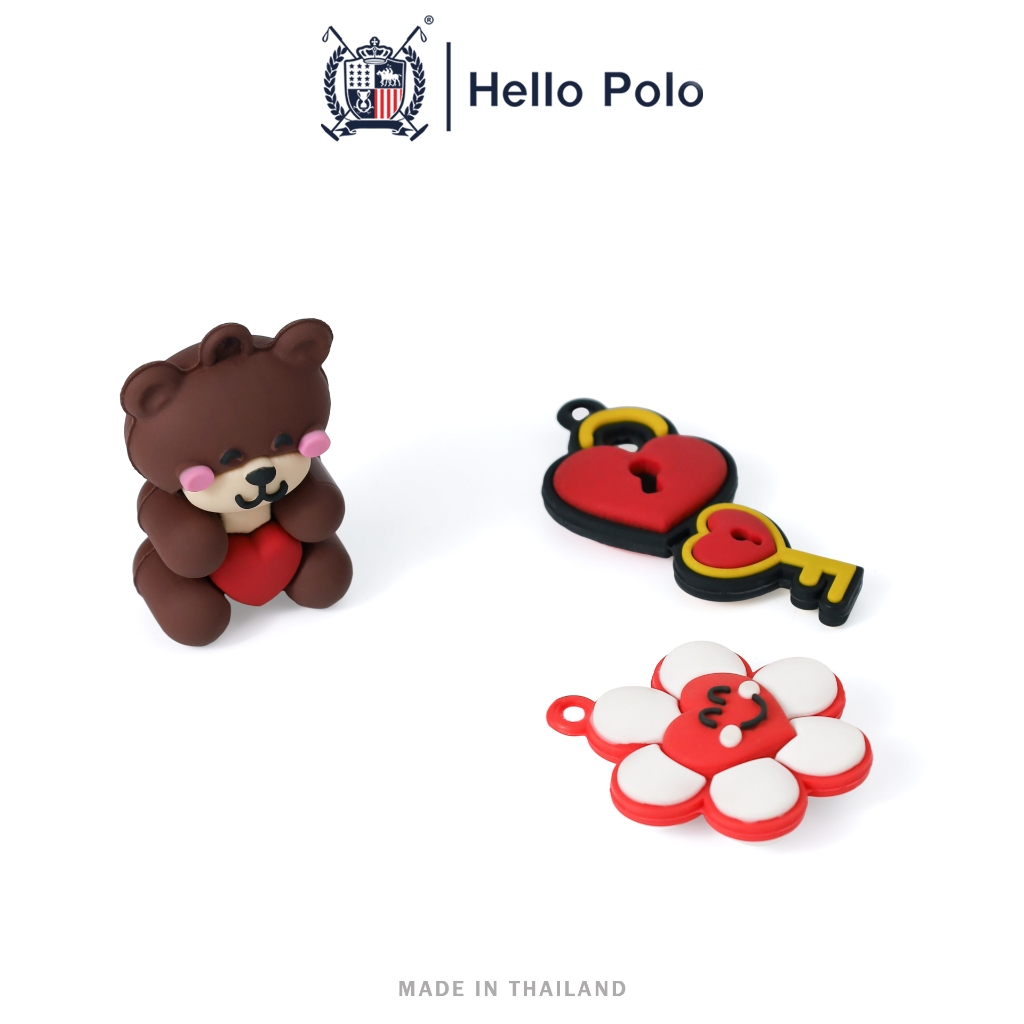 Hello Polo พวงกุญแจตุ๊กตา พวงกุญแจห้อยกระเป๋า Hello Buddy ขนาดเล็ก พร้อมส่งจากไทย สำหรับห้อยกระเป๋าถือ กระเป๋าสะพาย