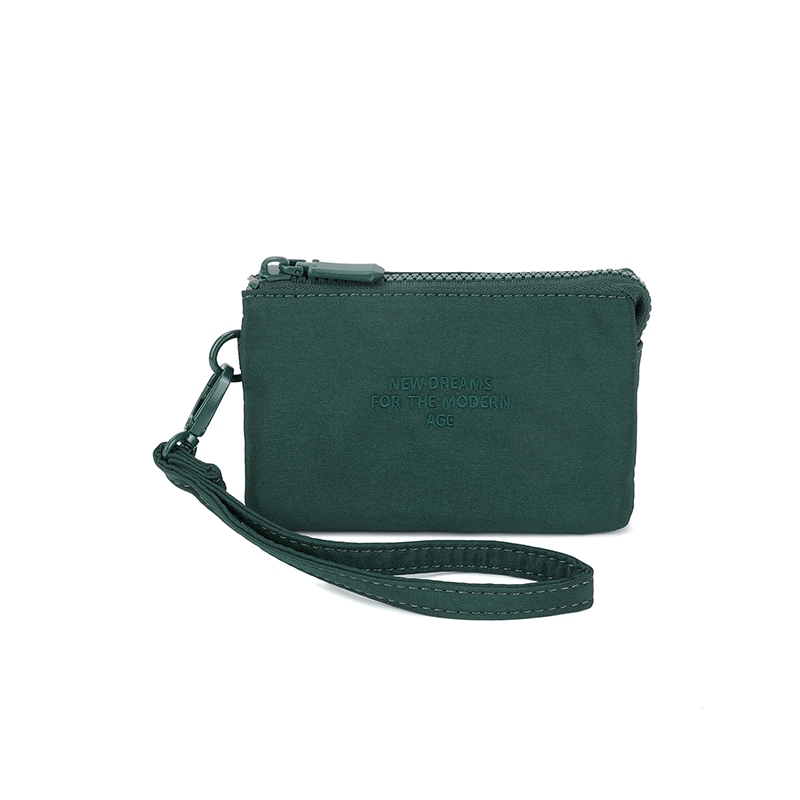 GUDIKA--พร้อมส่ง กระเป๋าคล้องมือ/คล้องแขน สตางค์ ผ้าไนลอน เกรดพรีเมียม มีสายคล้องข้อมือ กันน้ำ100% ผ้าไนลอน-66317