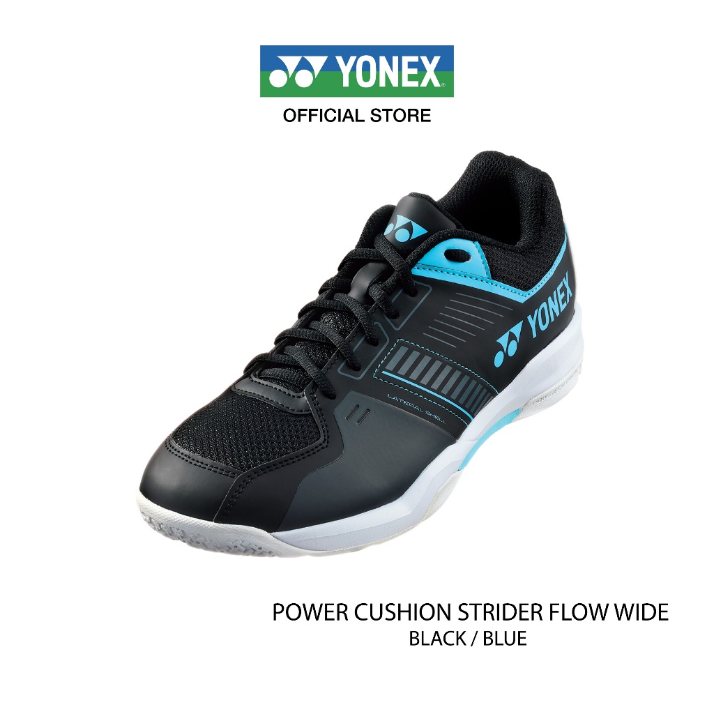 YONEX POWER CUSHION STRIDER FLOW WIDE (SHBSF1W) รองเท้าแบดมินตันช่วยให้การเคลื่อนไหวได้อย่างมั่นคง