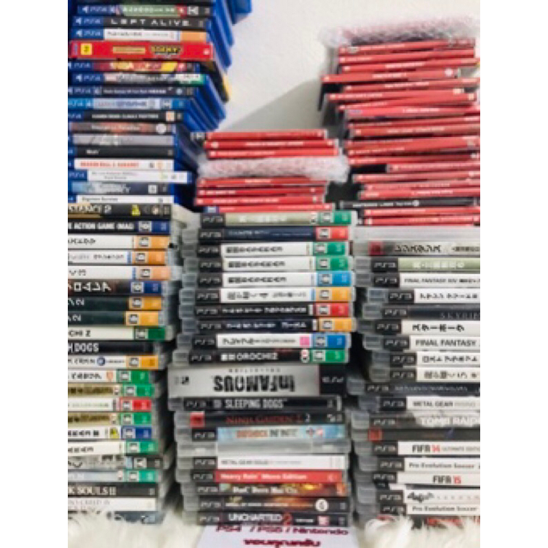 แผ่นเกมส์ PS3 แผ่นแท้โซน JP โซนยุโรป เล่นได้เฉพาะเครื่อง Ps3 เท่านั้นถูกที่สุดใน Shopee