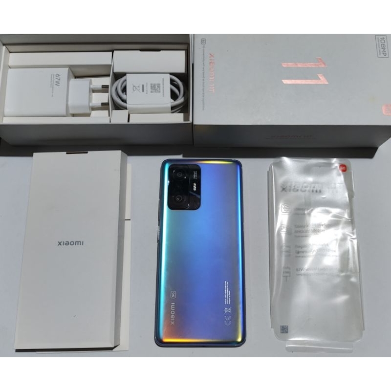 Xiaomi Mi 11T 5G (8/256) Dimensity 1200 AMOLED FHD+ 6.67” | 5000mAh (67W)มือสอง จอเบิร์นบาง