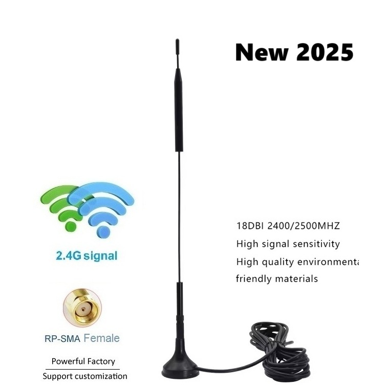 เสาอากาศ Wifi ขยายสัญญาณ 18dBi High Gain Signal Booster Long Rang Transmission Antenna