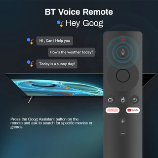 Android box กล่องทีวี 4K TV BOX Bluetooth&Wifi TX98 Pro การควบคุมระยะไกลด้วยเสียง Google Assistant