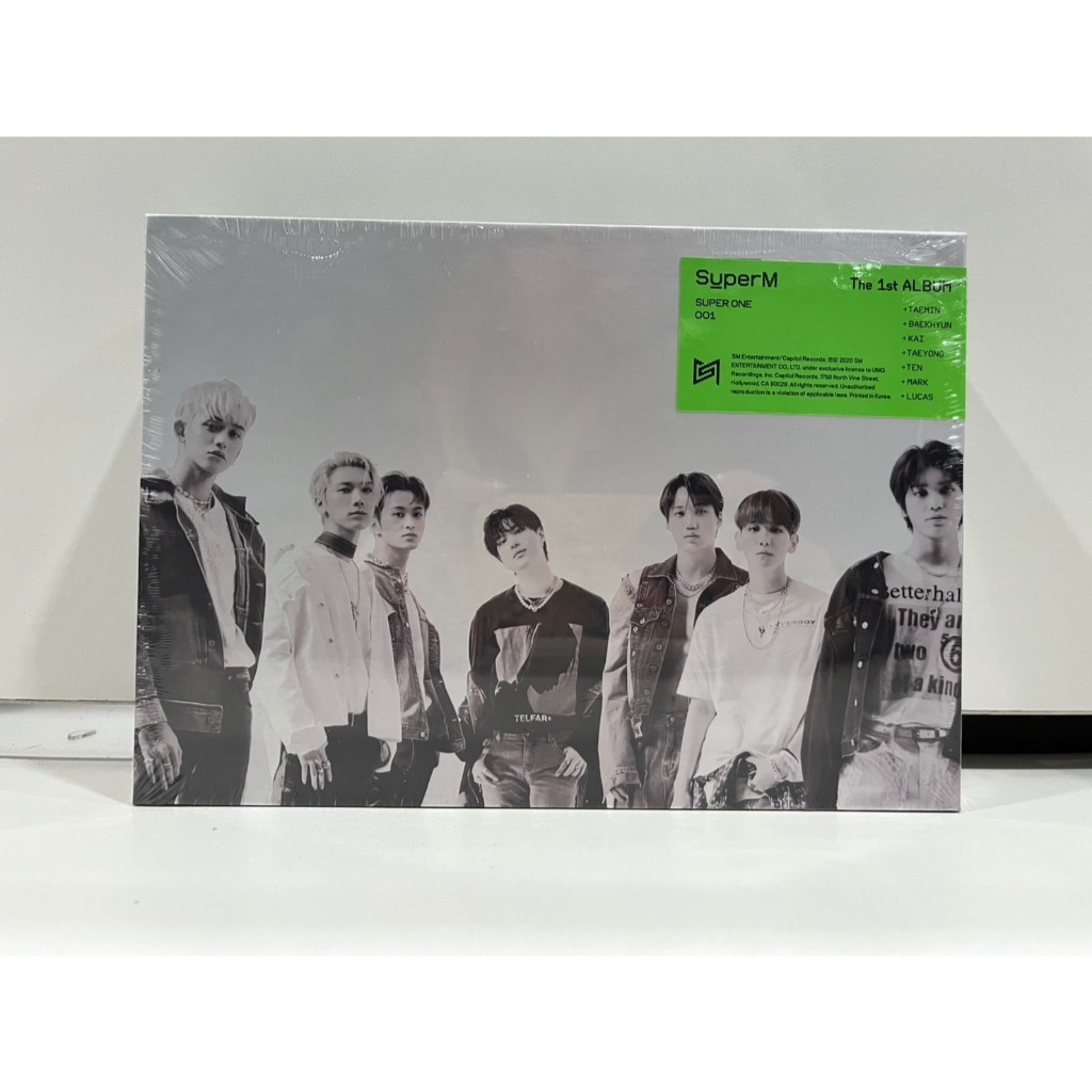 1 CD MUSIC ซีดีเพลงเกาหลี SuperM The 1st Album Super One Grey (CM07)