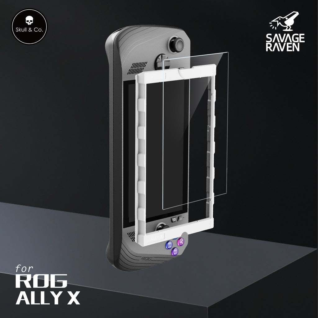 Skull & Co. Tempered Glass Screen Protector for ROG Ally X (2 Pack)