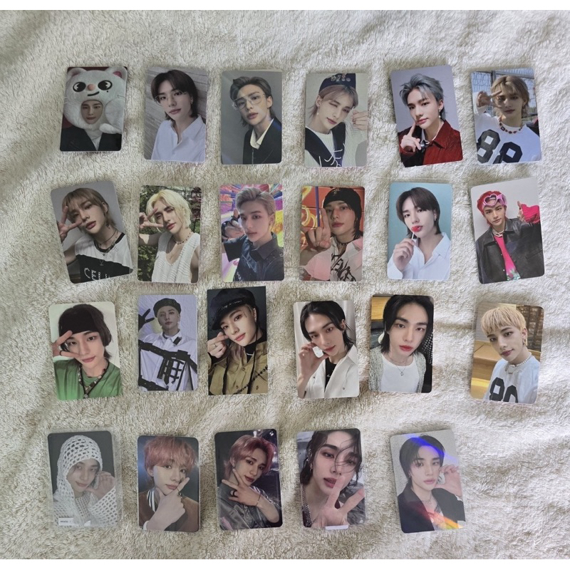 Stray kids เด็กหลง การ์ด ฮยอนจิน set 1