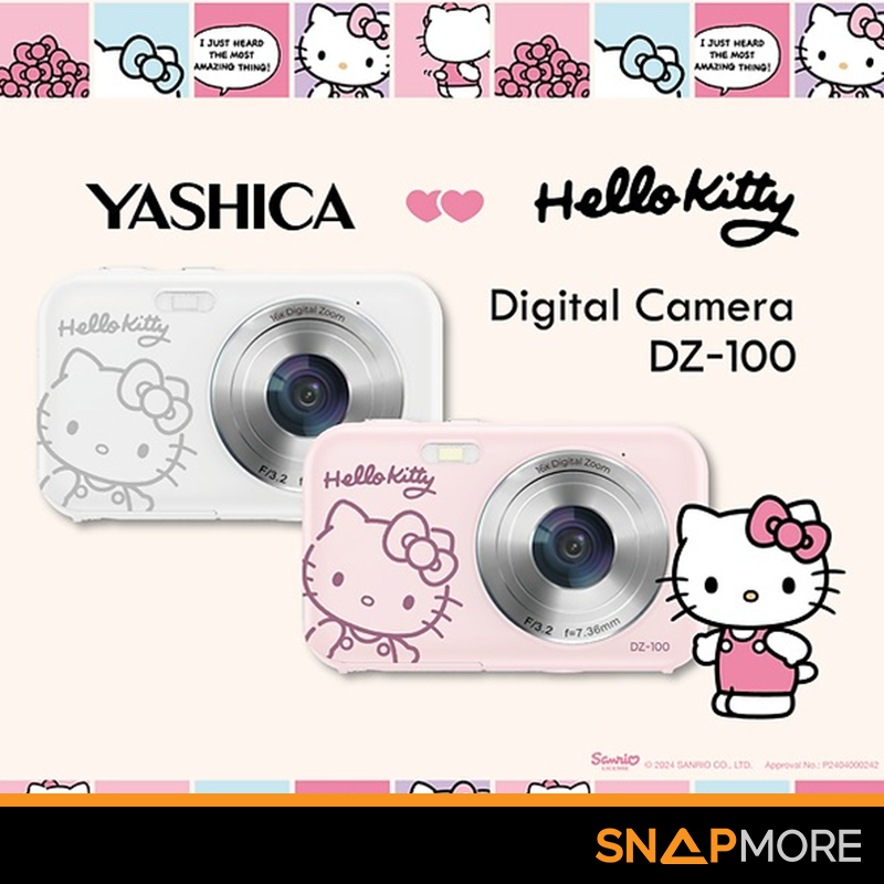 กล้องดิจิตอล YASHICA x Hello Kitty Digital Camera ประกันศูนย์ 1 ปี