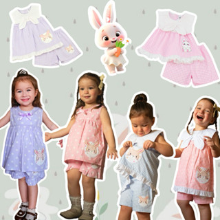 💥ใหม่ล่าสุด💥 #114 ชุดเด็กหญิงน่ารัก ชุดเซ็ทเด็กหญิง ชุดขาสั้…