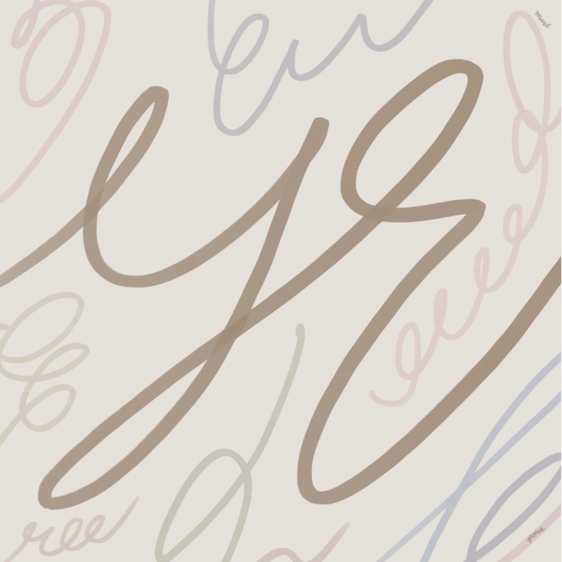 PRE-ORDER HIJAB • 10 YR PASTEL (NUDE / BLACK) (110x110cm)