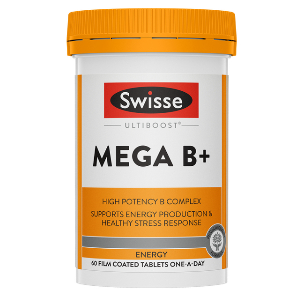 Swisse Ultiboost Mega B+ ขนาด 60tablets