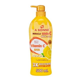 A Bonne' Milk White Lotion เอ บอนเน่ มิลค์ ไวท์ โลชั่น 250-500ml