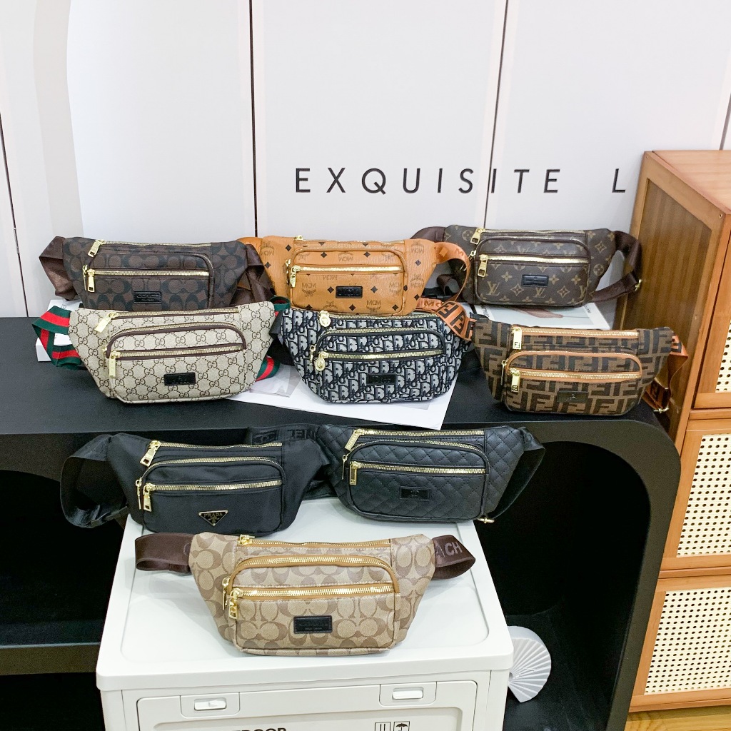 พร้อมส่ง คาดอก งานแบรนด์ 3 ซิป งานปั๊มเป๊ะ