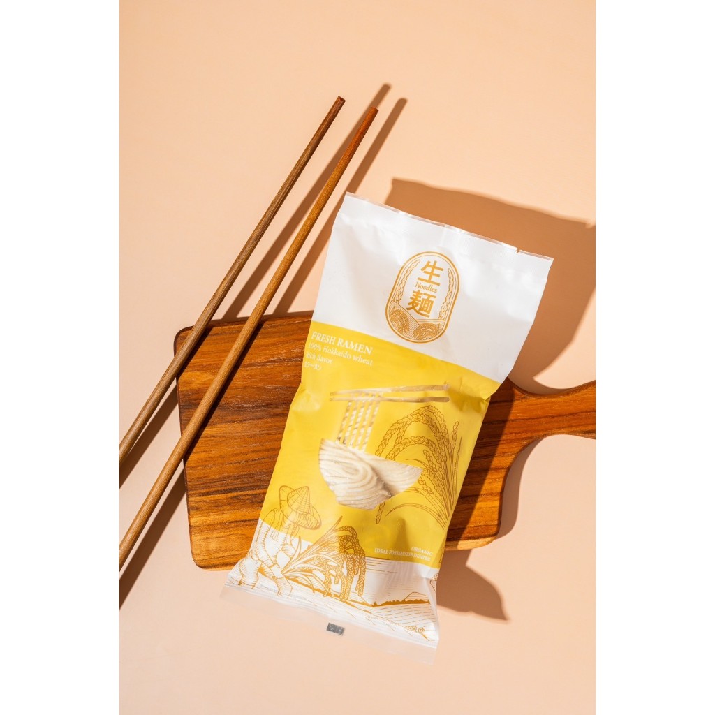 🍜ราเมนเส้นสด🍜 FRESH RAMEN-100% Hokkaido wheat Rich flavor 🌾 🌾