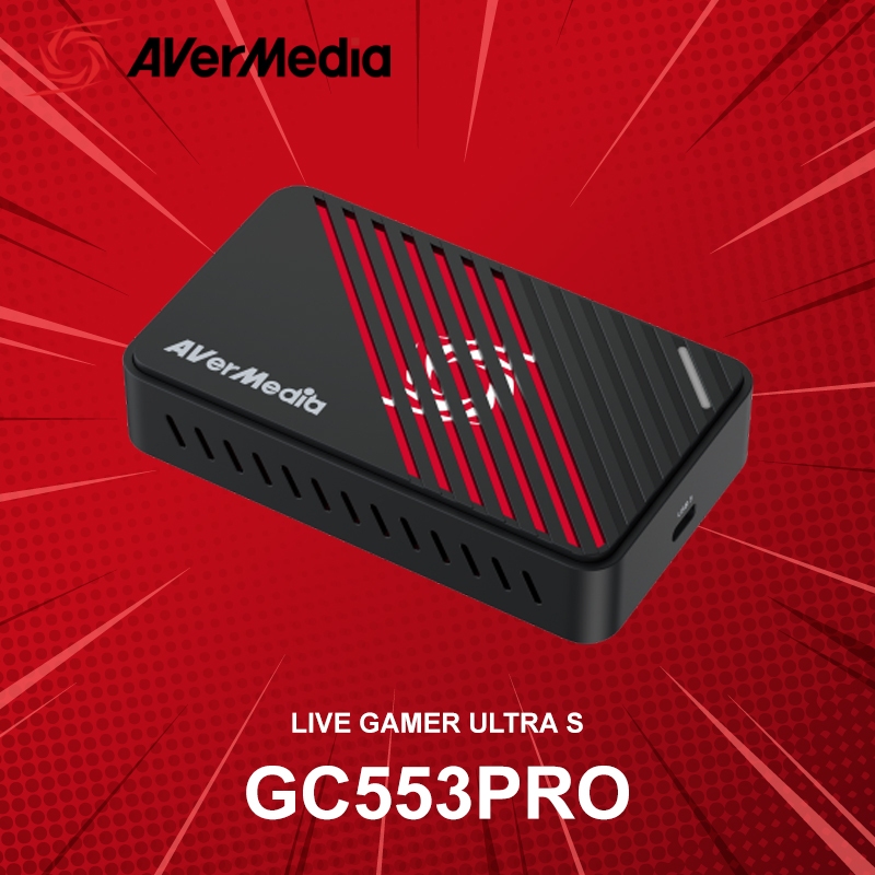 การ์ดแคปเจอร์ Avermedia รุ่น Live Gamer ULTRA S - GC553Pro ประกันศูนย์ 2 ปี
