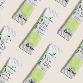 ผงกล้วย​น้ำว้าด​ิบออร์แกนิค​แบบพกพา ไม่ต้องตัก ฉีกเทชงได้เลย ORGANIC RAW BANANA POWDER TOGO