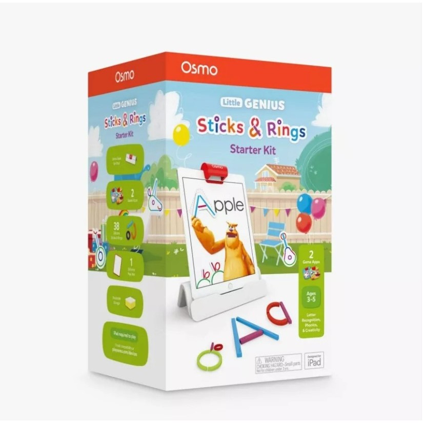 Osmo Genius Sticks & Rings Starter Kit – สื่อการเรียนรู้สุดสร้างสรรค์สำหรับเด็ก