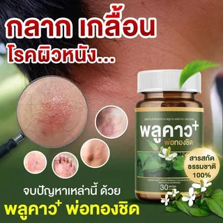 (1 กระปุก) พลูคาว Plukaow Plus พลูคาวพลัส พ่อทองชิด กลากเกลื้อน เชื้อรา สะเก็ดเงิน แผลสะสม พร้อมส่ง แท้