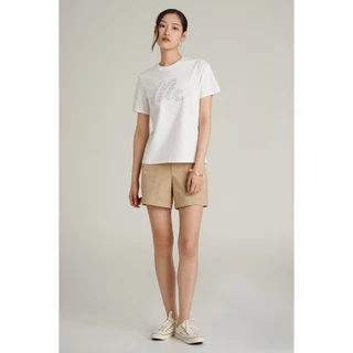 Mc JEANS (แม็คยีนส์) เสื้อยืดผู้หญิง เสื้อยืดแขนสั้น ทรงเรกูลาร์ Regular Fit T-Shirt มีให้เลือก 4 สี MTTZ938