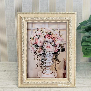 กรอบรูปแต่งบ้าน ใส่ภาพมือ +เท้าพ่อแม่สีขาว สีดำ สีโอ๊ค สีไม้ ขนาดภาพ 52x77 cm พร้อมแผ่นอะคริลิคใส +หูแขวนผนังและสริงแขวน
