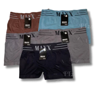 🚨New Collection🚨กางเกงในชาย_Maxx-Boxer 5ตัว ผ้าทอไร้ตะเข็บไร้รอยต่อผ้าใส่สบายกระชับไม่อึดอัด