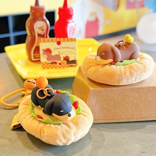 ร้านคนไทย ส่งเร็ว! พวงกุญแจน้องหมา ที่แขวนกระเป๋า ตุ๊กตาหมาแขวนกระเป๋า พวงกุญแจตุ๊กตาหมา หมาไส้กรอก