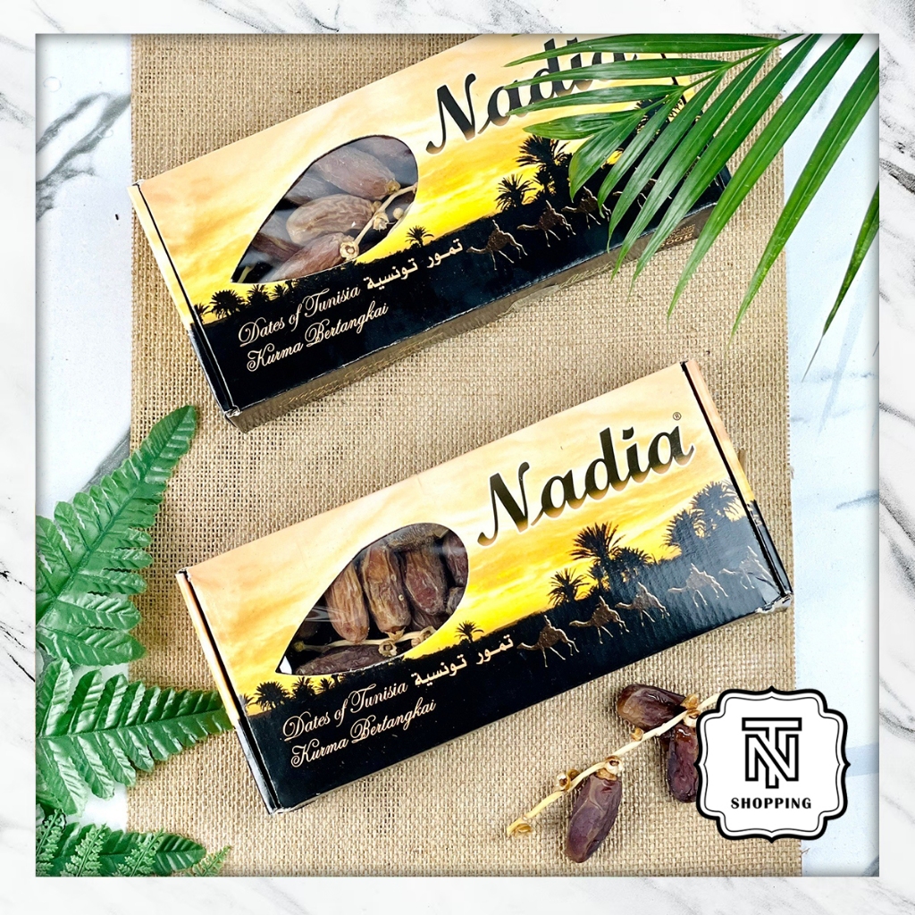 อินทผาลัม Nadia 500 กรัม ยกลัง 12 กล่อง หมดอายุ 17/07/27