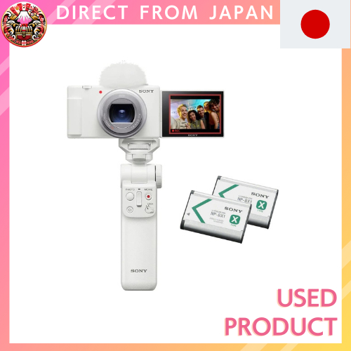 【Used】 SONY COMPACT DIGITAL CAMERA VLOGCAM VLOG CAMERA ZV-1II Shooting Grip Kit (Included Grip: GP-V