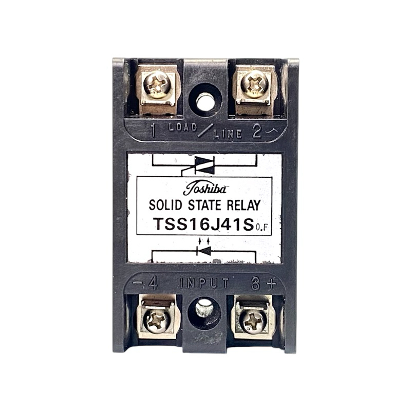 TSS16J41S รีเลย์โซลิดสเตต 6V 16A 600V CROSSOVER CIRCUIT TOSHIBA(NOS)