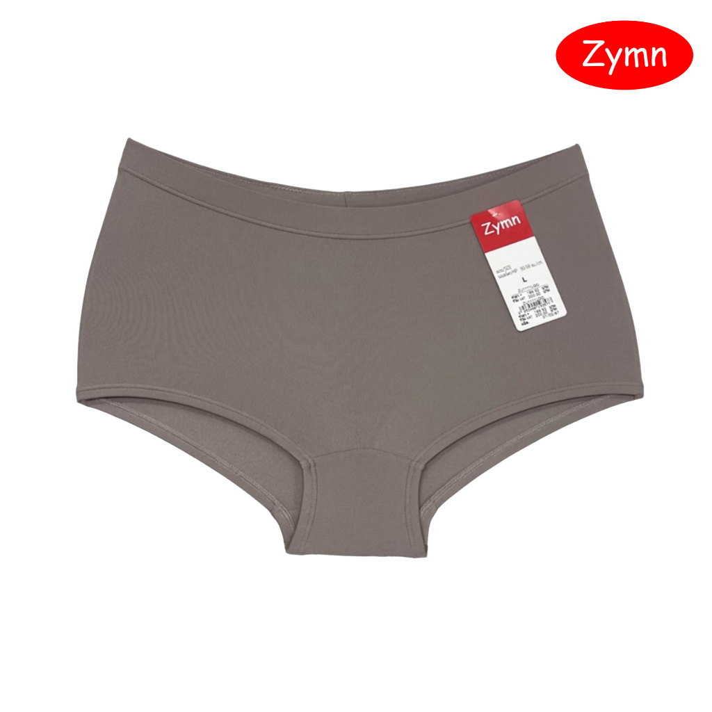 ZYMN กางเกงใน รูปแบบขาสั้น (Boyleg)  รุ่น ZU1111 สีน้ำตาลอ่อน (GO)