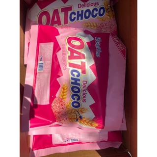 1 ห่อ ข้าวโอ๊ตอัดแท่ง รสสตอเบอรี่ กรอบ หอม อร่อย ทานคู่กับอะไรก็อร่อย (Oat Choco) ขนาด 400 กรัม
