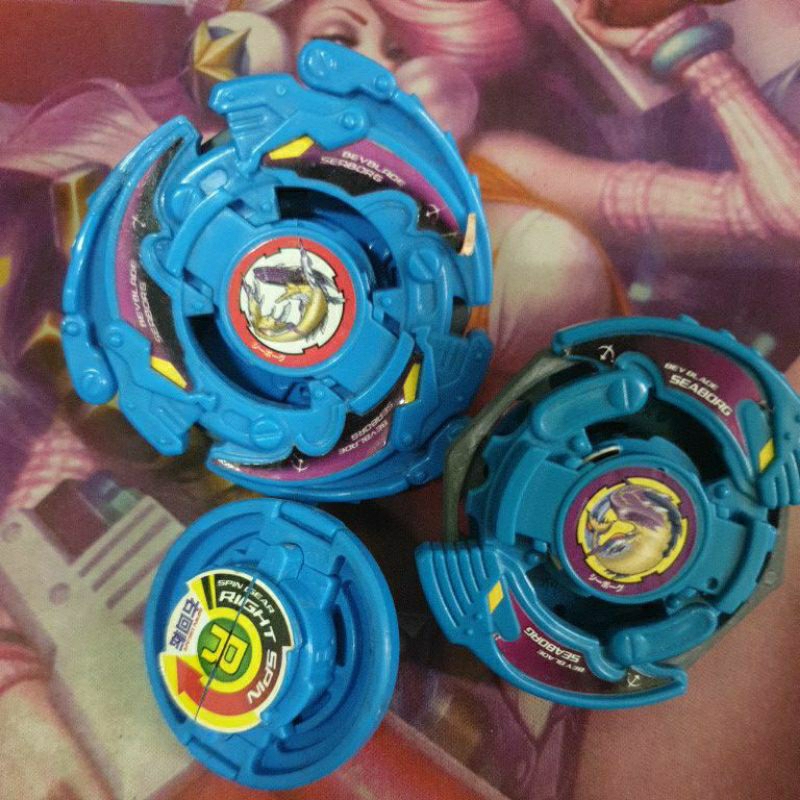 beyblade ภาคมังกรฟ้าของแท้มือสอง