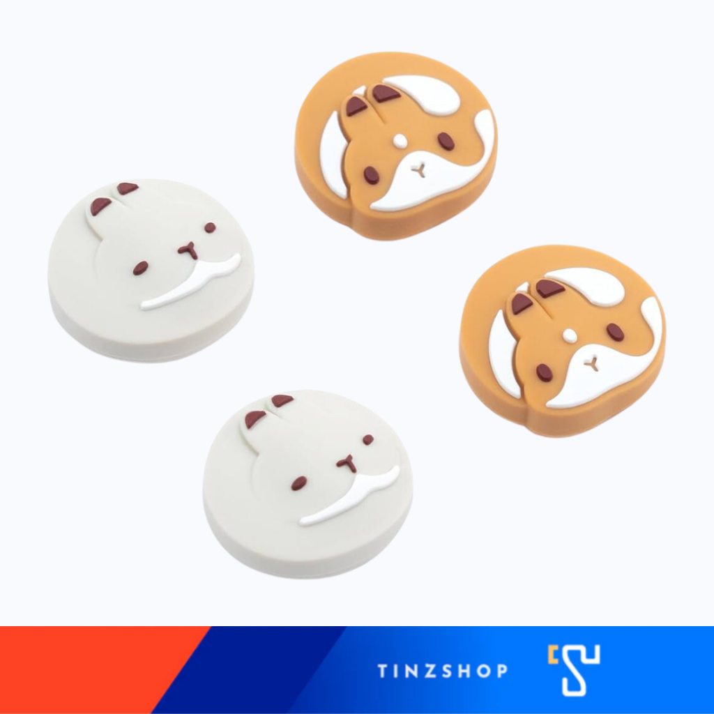 GeekShare Thumb Grips Analog Stick Caps for Nintendo Switch & Switch OLED