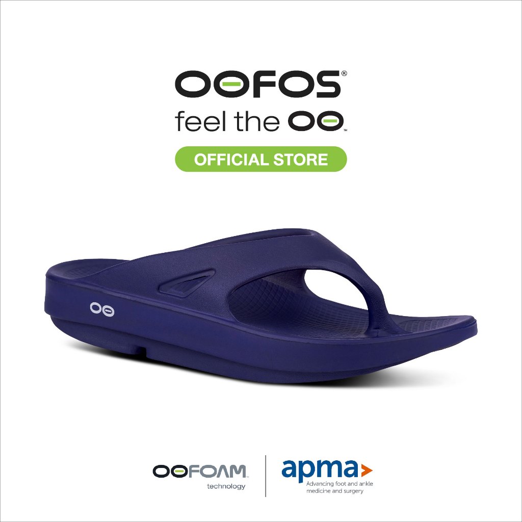 OOFOS Ooriginal Navy - รองเท้าเพื่อการฟื้นฟู