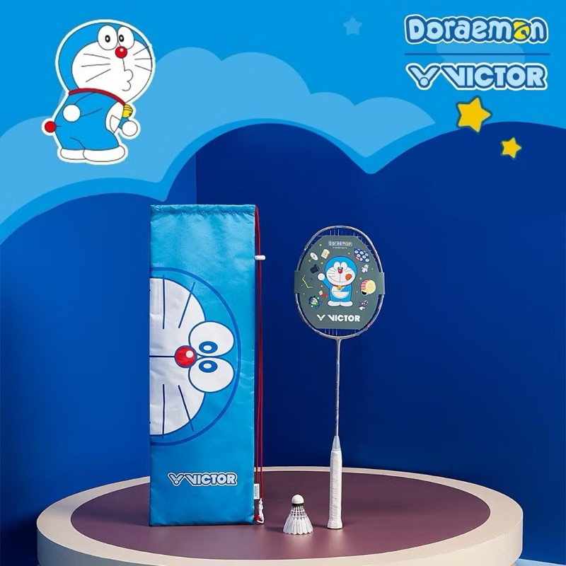VICTOR ไม้แบดมินตัน รุ่น TK-DRM (VICTOR x DORAEMON) DORAEMON COLLECTION
