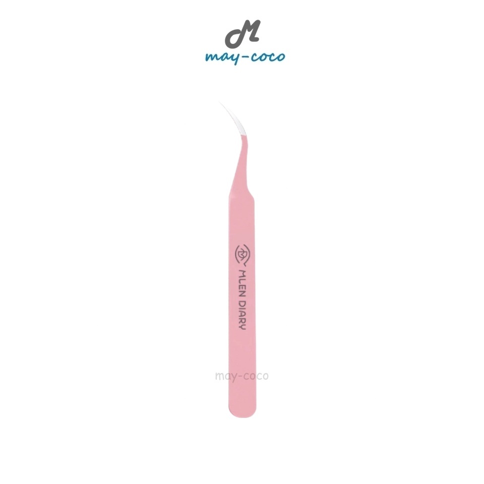 Free Gift แหนบจับขนตาปลอม MLEN DIARY Pink Fairy tweezers แหนบ ขนตาปลอม จับขนตา ขนตาสวย