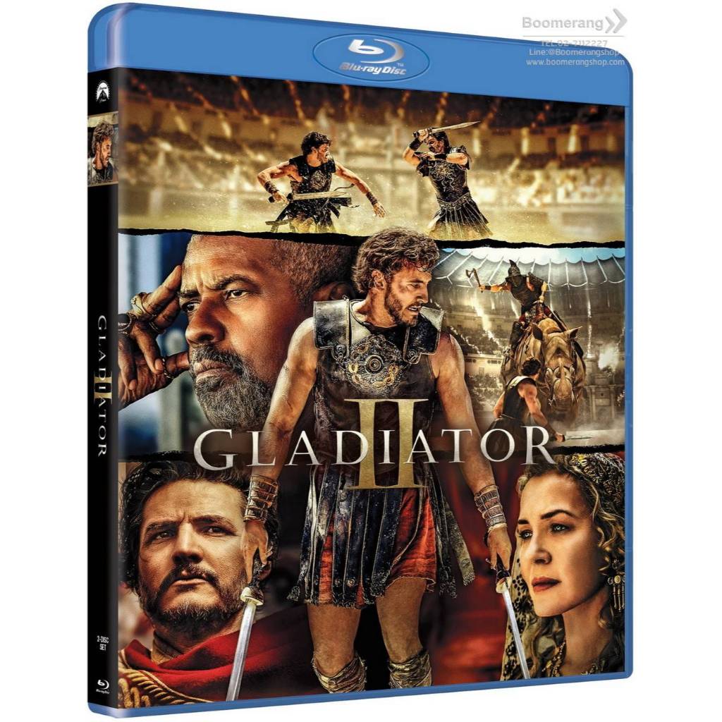 Gladiator II /แกลดดิเอเตอร์ นักรบผู้กล้า ผ่าแผ่นดินทรราช 2 (Blu-ray) (BD มีเสียงไทย-มีซับไทย)
