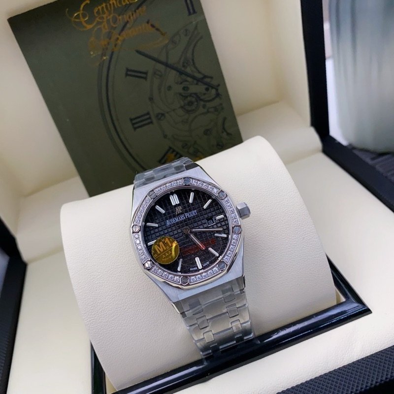 AP นาฬิกาข้อมือผู้หญิง 34 mm ระบบถ่าน นาฬิกาแฟชั่น